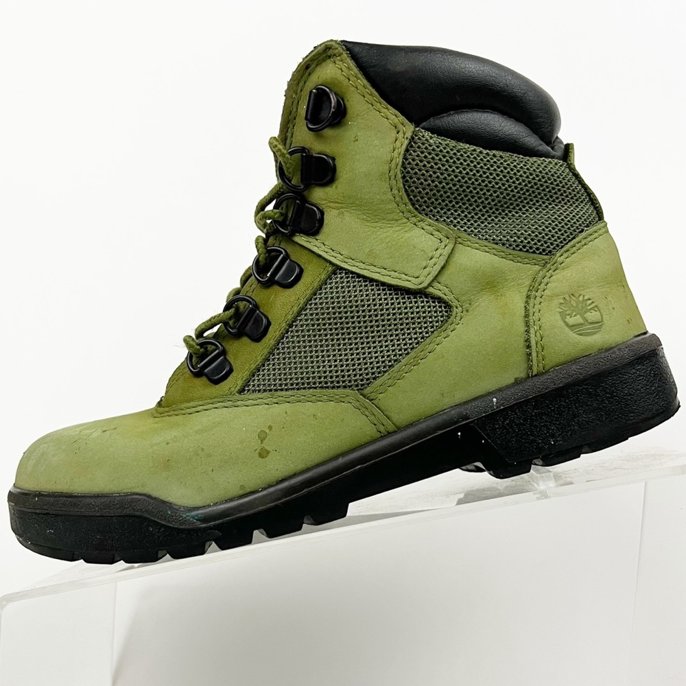 Timberland Boys 6” Field Boots Green Size‎ 3 - Picture 5 of 8